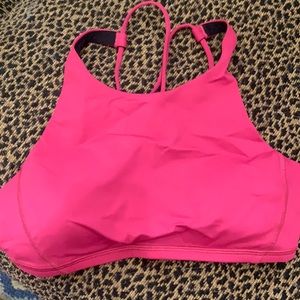 Hot Pink Lululemon Bra